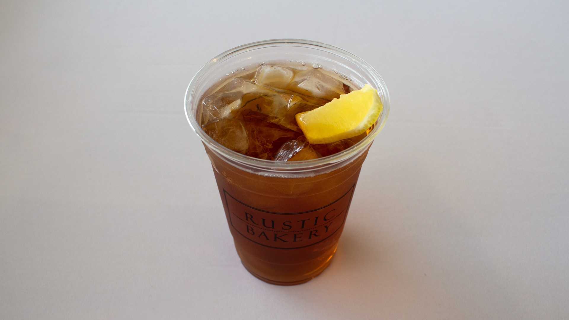 Order Unsweetened Iced Black Tea, 16 oz. food online from Rustic Bakery store, Novato on bringmethat.com