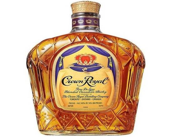 Order Crown Royal Deluxe, 750mL whiskey (40.0% ABV) food online from Pit Stop Liquor Mart store, El Monte on bringmethat.com