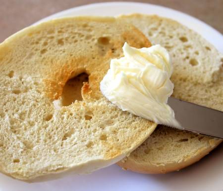 Order Butter on a Bagel food online from Bagels And More store, Bergenfield on bringmethat.com