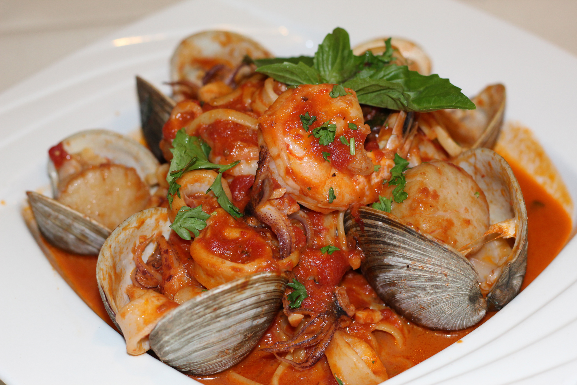 Order Zuppa di Pesce food online from Cafe Fiore store, Bridgeport on bringmethat.com