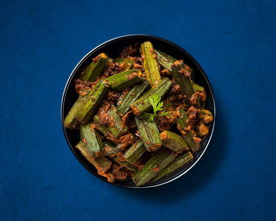 Order Okra Masala food online from Indian Vegan Experiment store, Alpharetta on bringmethat.com