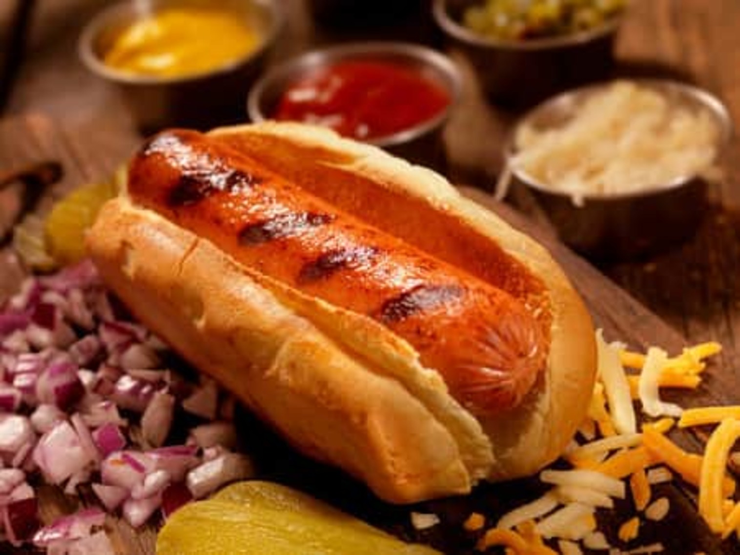 Order Kids- Hot Dog food online from Old Country Place store, Canton on bringmethat.com