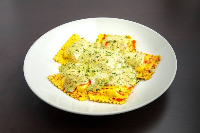 Order Gourmet Jumbo Crab Ravioli food online from The Old Spaghetti Factory store, San Diego on bringmethat.com