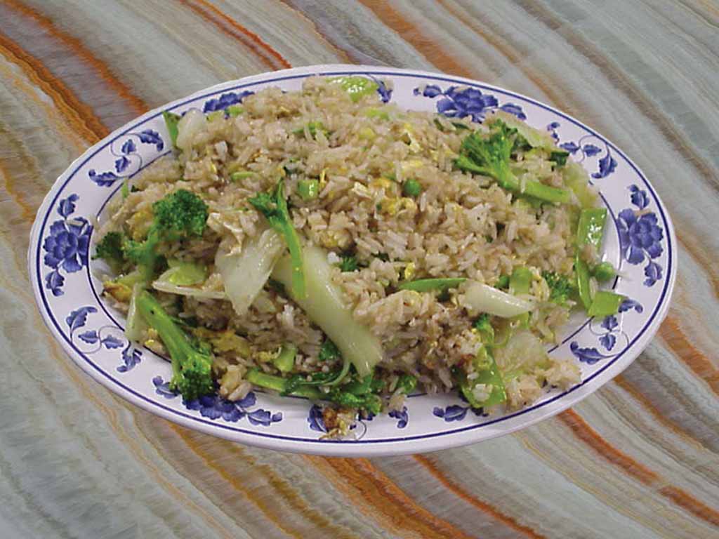 Order 754. Mixed Vegetables Fried Rice food online from San Sun store, San Francisco on bringmethat.com