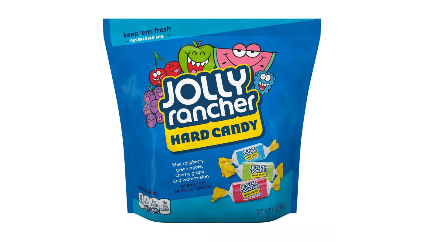 Order Snack Farm Jolly Ranchers Hard Candy 14 oz Bag food online from JR Food Mart store, Camarillo on bringmethat.com