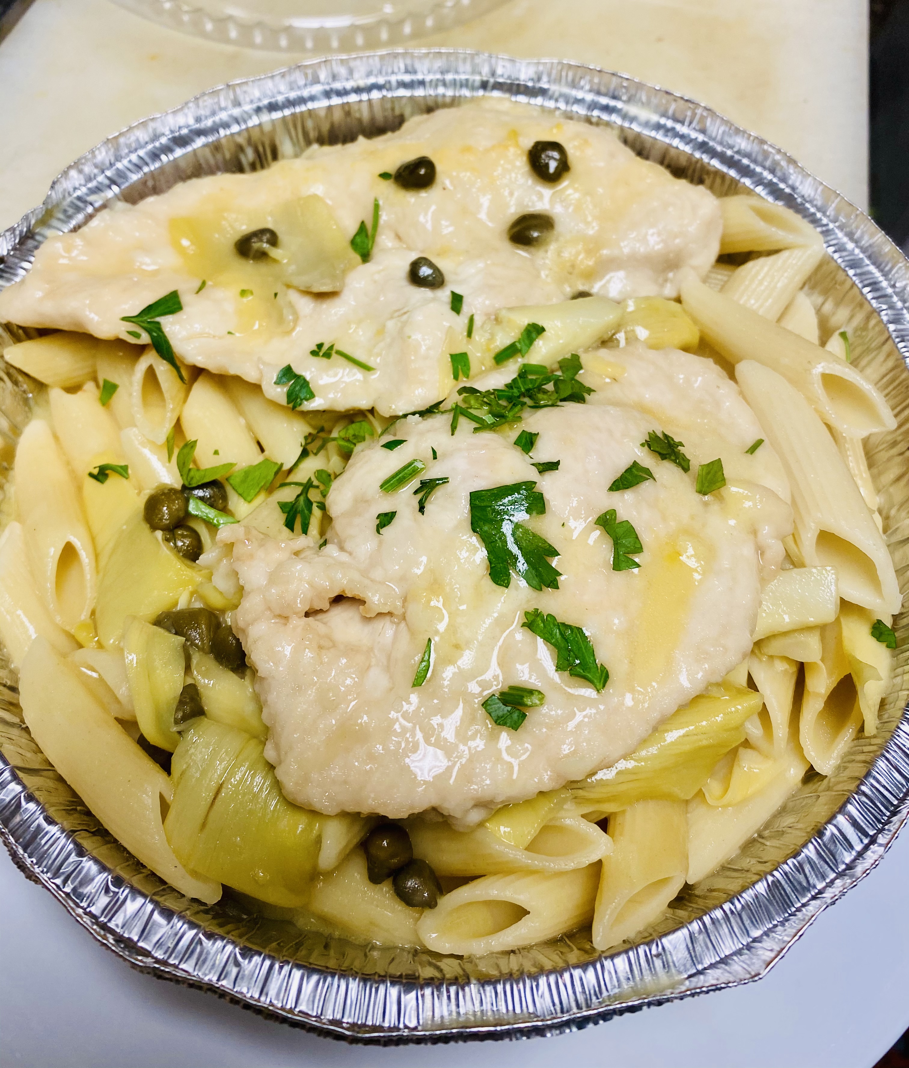 Order Chicken Piccata food online from Tre Colore store, Middletown on bringmethat.com