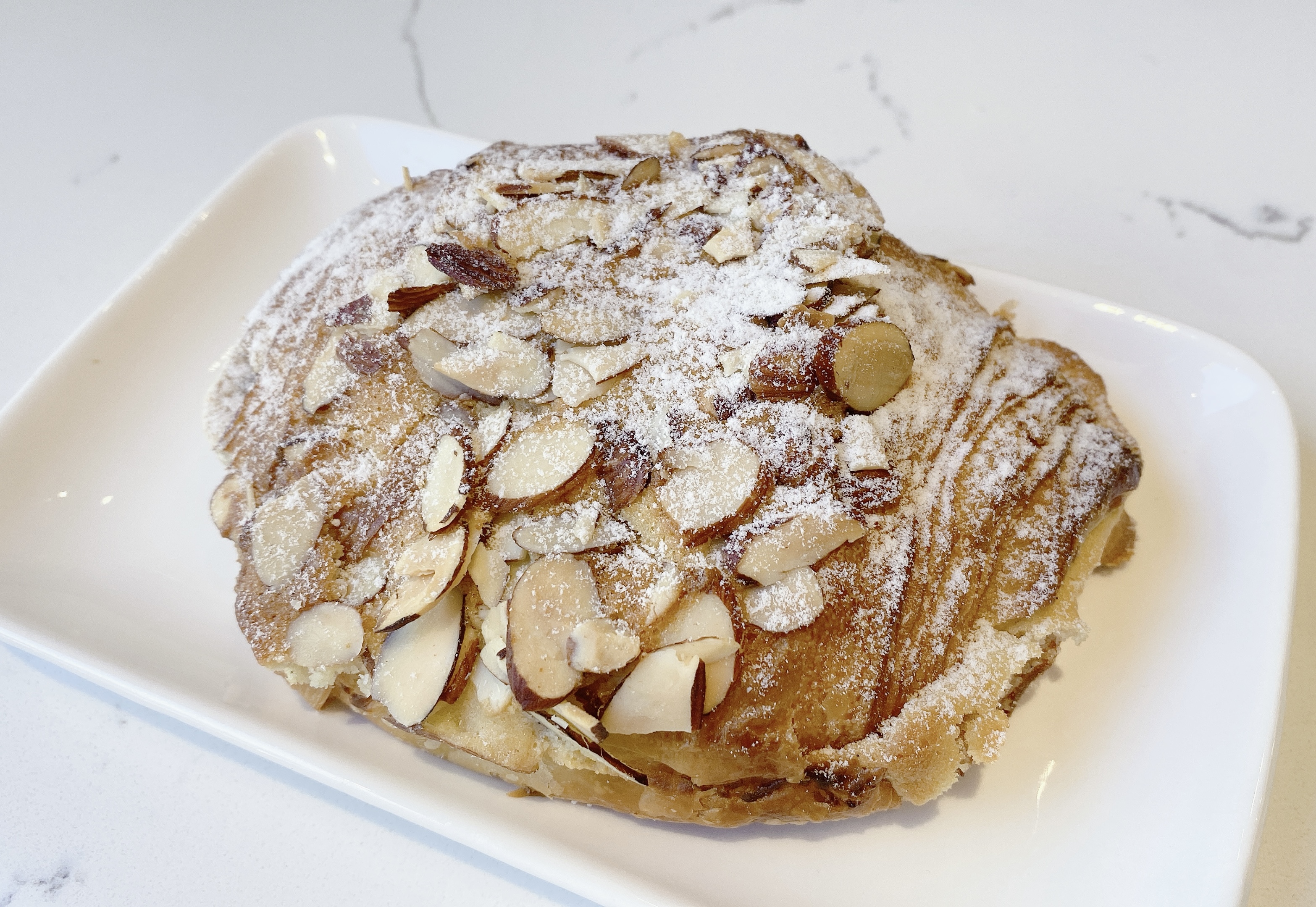 Order Banana Chocolate Croissant food online from Alexander Patisserie store, Mountain View on bringmethat.com
