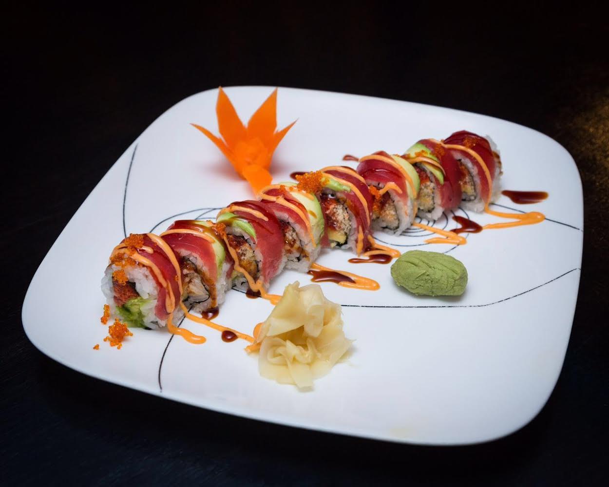 Order  Spicy Red Dragon Maki food online from Avana store, Boston on bringmethat.com