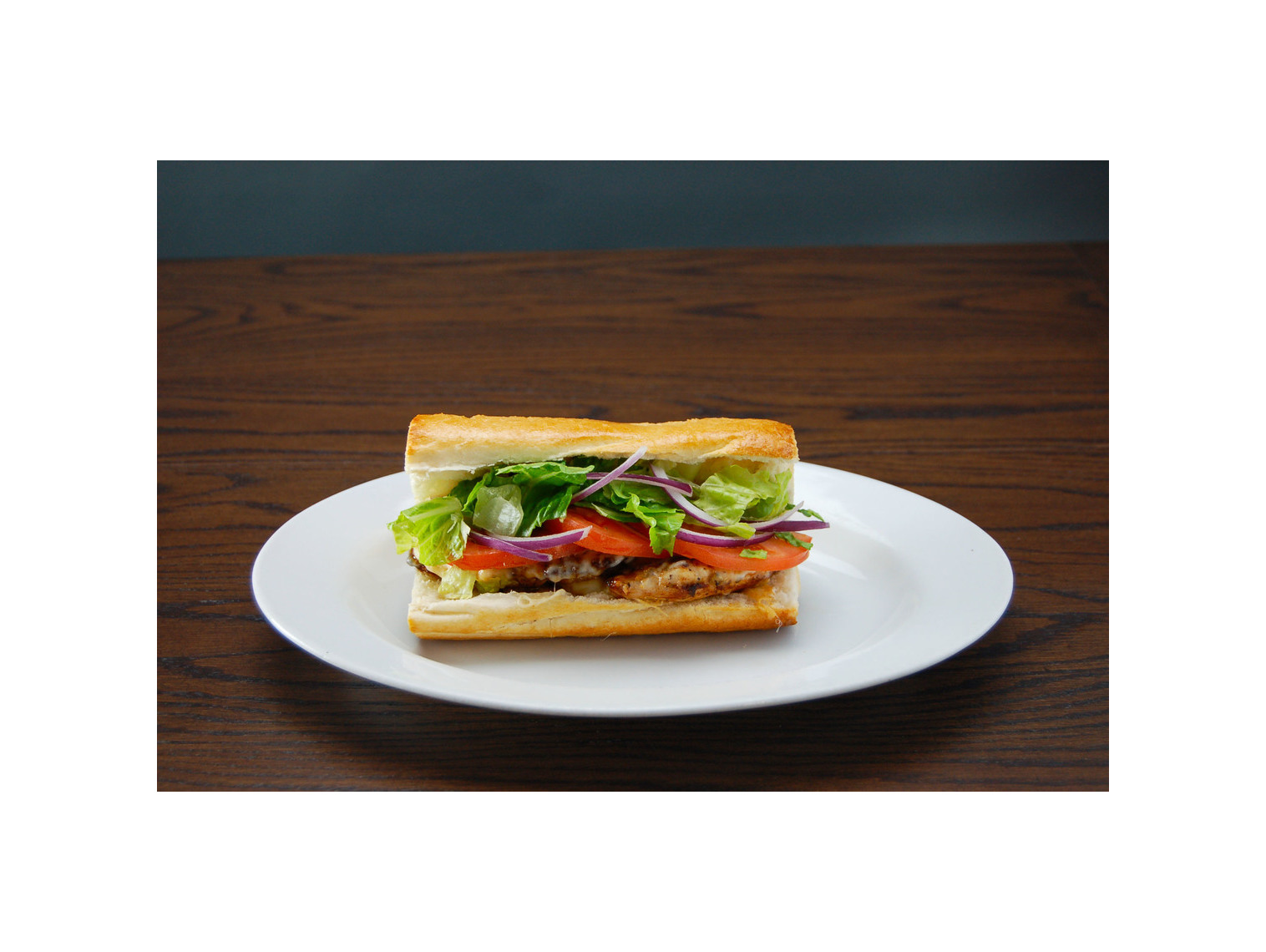 Order Grilled Chicken Sandwich food online from Rosatis Pizza store, Scottsdale on bringmethat.com