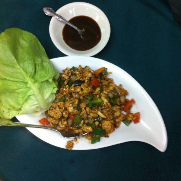 Order 115. Asia Chicken Lettuce Wrap food online from Modern Asia Bar & Restaurant store, Frederick on bringmethat.com