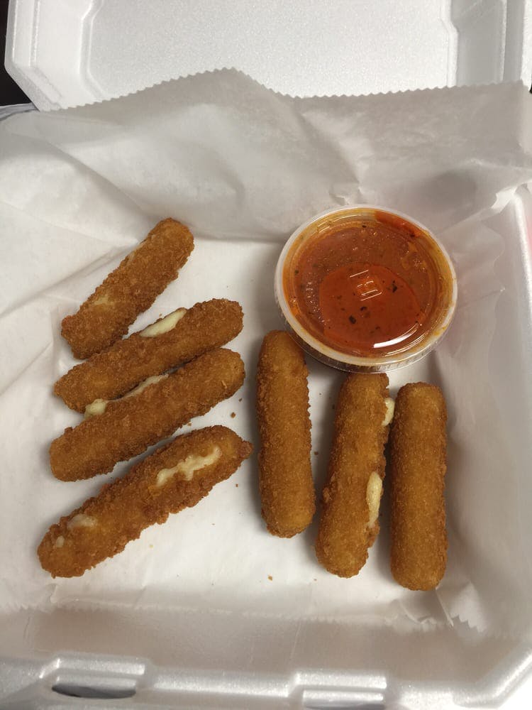 Order Mozzarella Sticks - 7 Pieces food online from Primo Pizza Ny Style store, Cary on bringmethat.com