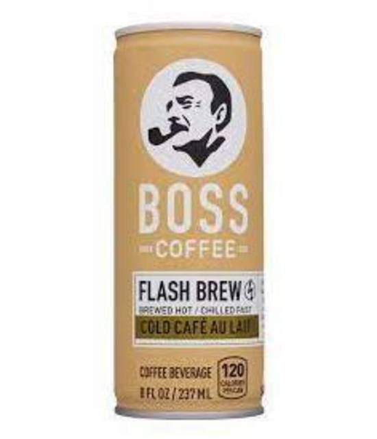 Order Boss Coffee - Flash Brew Cafe Au Lait food online from IV Deli Mart store, Goleta on bringmethat.com