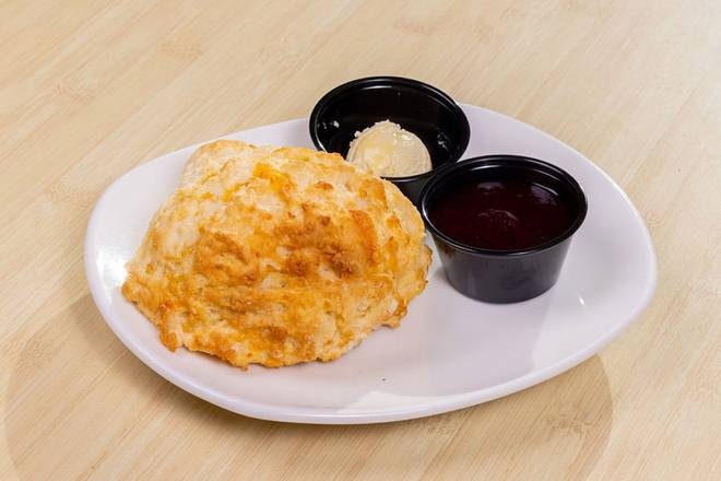 Order Housemade Cheddar Biscuit food online from Shari'S Cafe store, Eugene on bringmethat.com