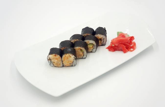 Order 917 Spicy Scallop Roll food online from 8000 Miles store, Roselle on bringmethat.com