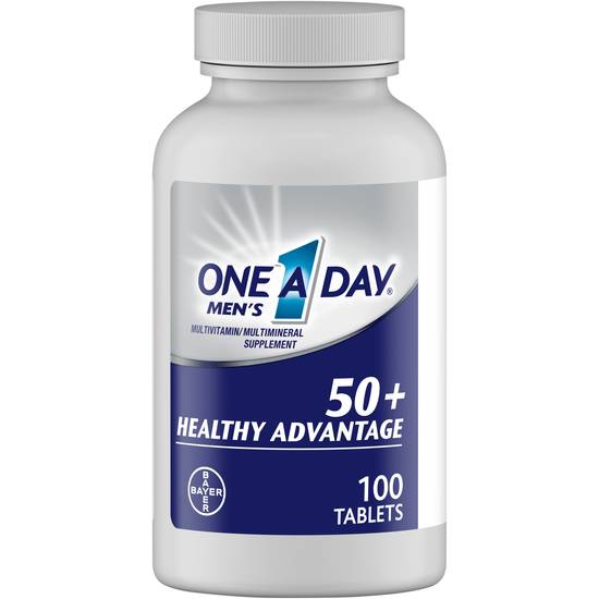Order One A Day Men's 50+ Healthy Advantage Multivitamin (100 ct) food online from Rite Aid store, Palm Desert on bringmethat.com