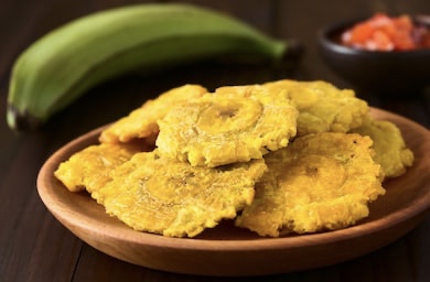 Order 6 Piece Tostones combo food online from Kennedy Fried Chicken store, Bronx on bringmethat.com