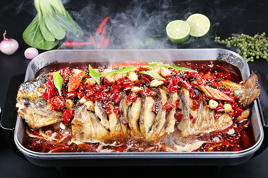 Order Wan Zhou Grilled Whole Fish food online from Chili House store, San Francisco on bringmethat.com