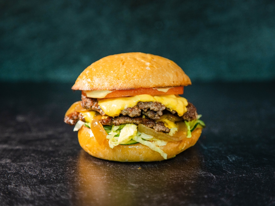 Order CROW BURGER food online from Mama Crow Burger & Salad Shop store, Raleigh on bringmethat.com