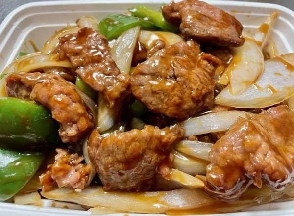 Order Pepper Steak with Onion food online from Sui Min House store, Paterson on bringmethat.com