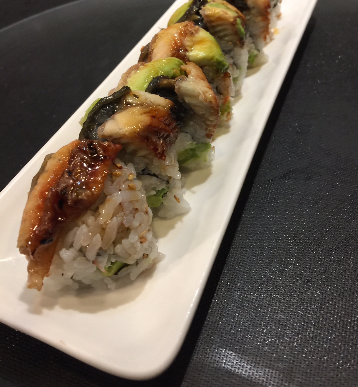 Order Dragon Roll food online from Oyshi Sushi store, Las Vegas on bringmethat.com