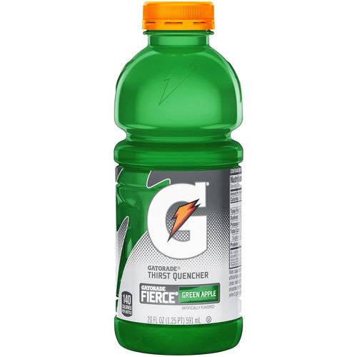 Order Gatorade Thirst Quencher Fierce Green Apple Sports Drink food online from Deerings Market store, Traverse City on bringmethat.com