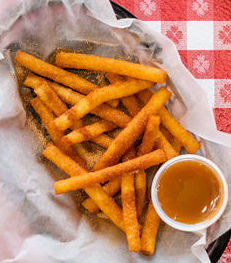 Order 18 Funnel Cake Fries food online from Pizza Shuttle store, Milwaukee on bringmethat.com