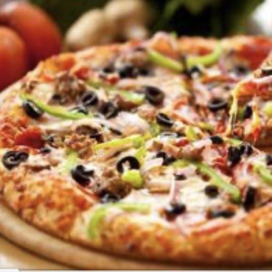 Order Deluxe Pizza food online from Supreme Pizza store, Woodbridge on bringmethat.com