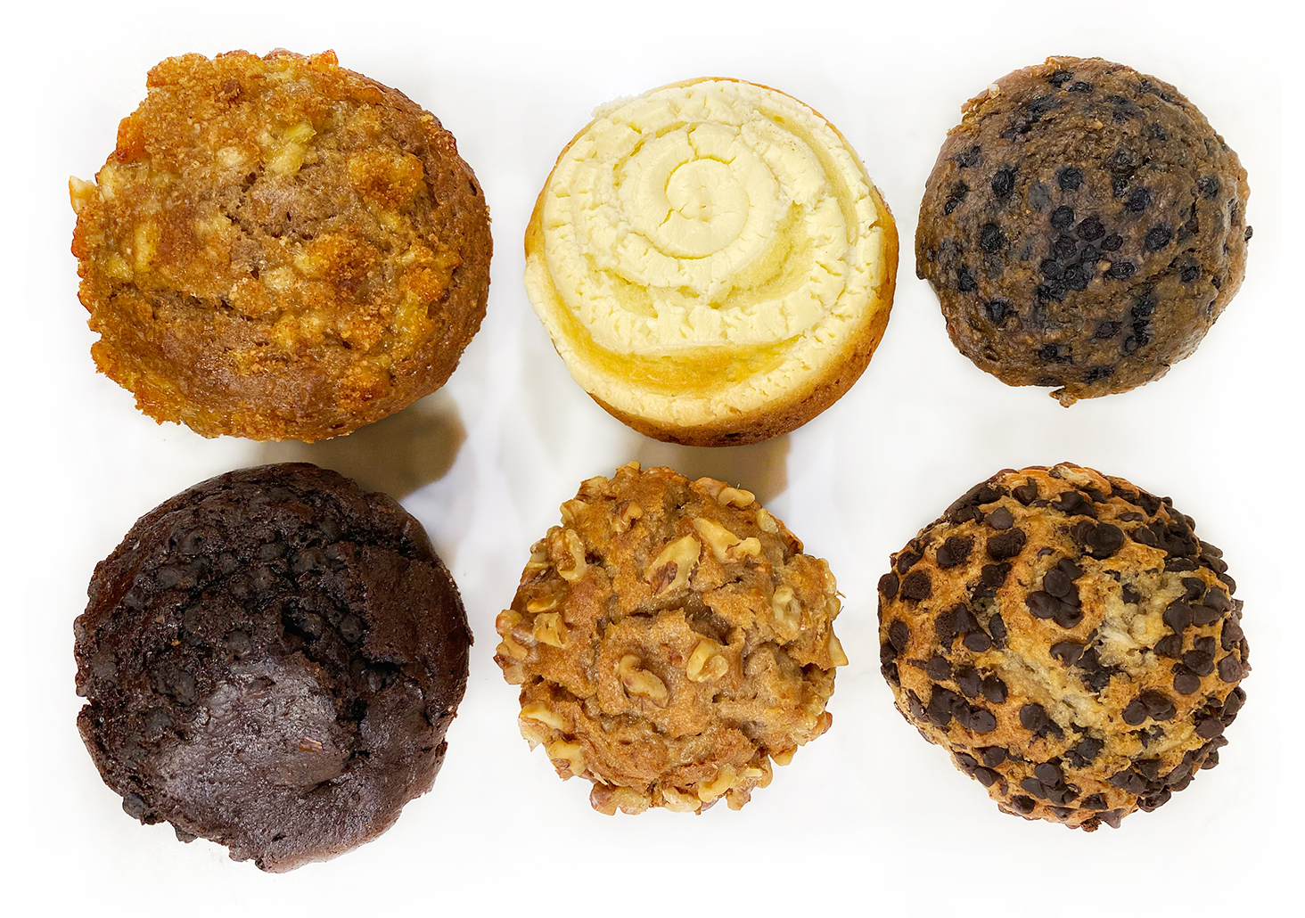 Order Muffins food online from The Donuttery store, Huntington Beach on bringmethat.com