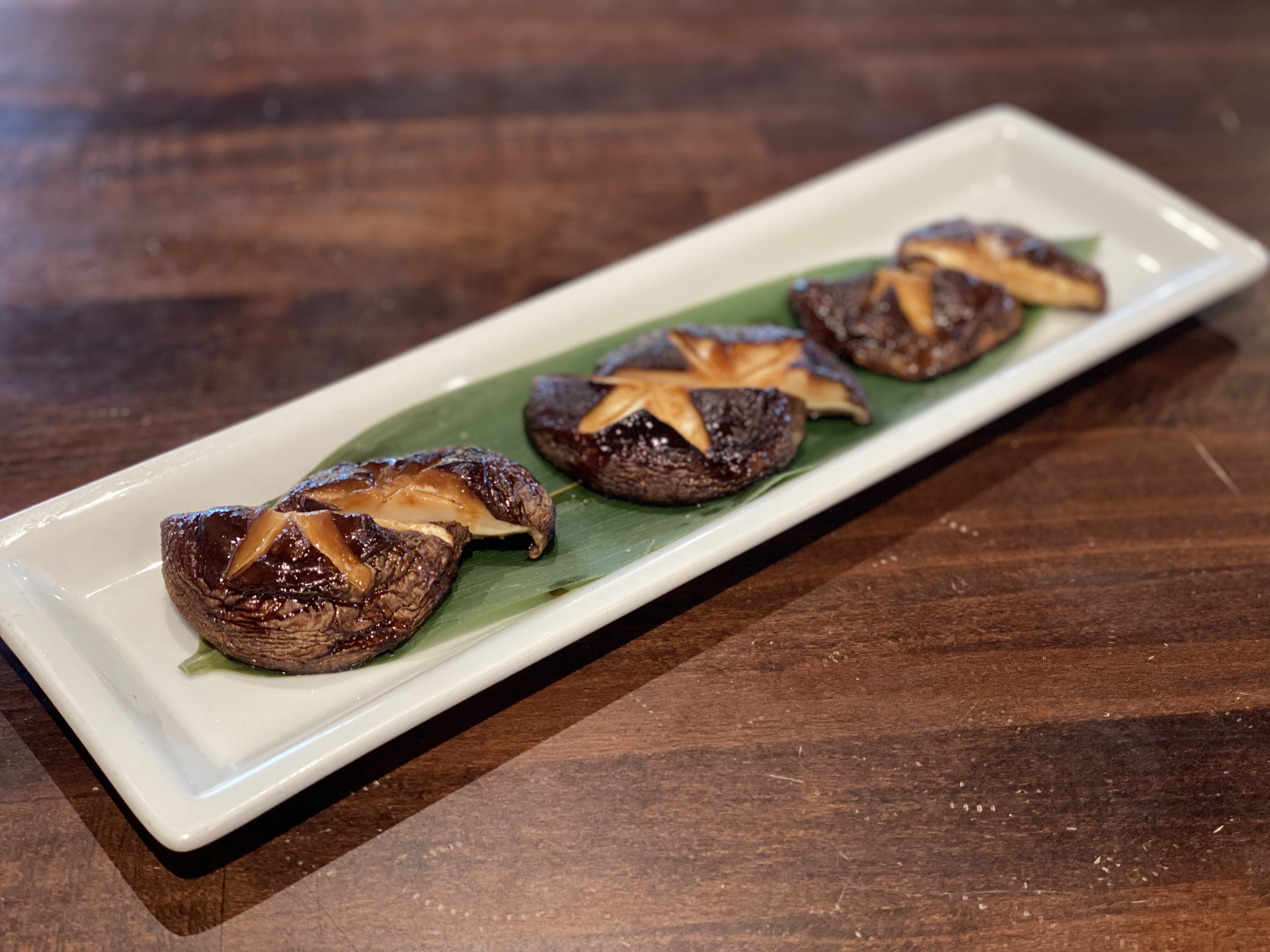 Order Baked Shiitake Mushrooms food online from Kanpai Japanese Sushi Bar &amp; Gril store, Santa Monica on bringmethat.com