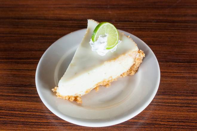 Order Key Lime Pie (Slice) food online from Smoking Pig Bbq Company store, San Jose on bringmethat.com