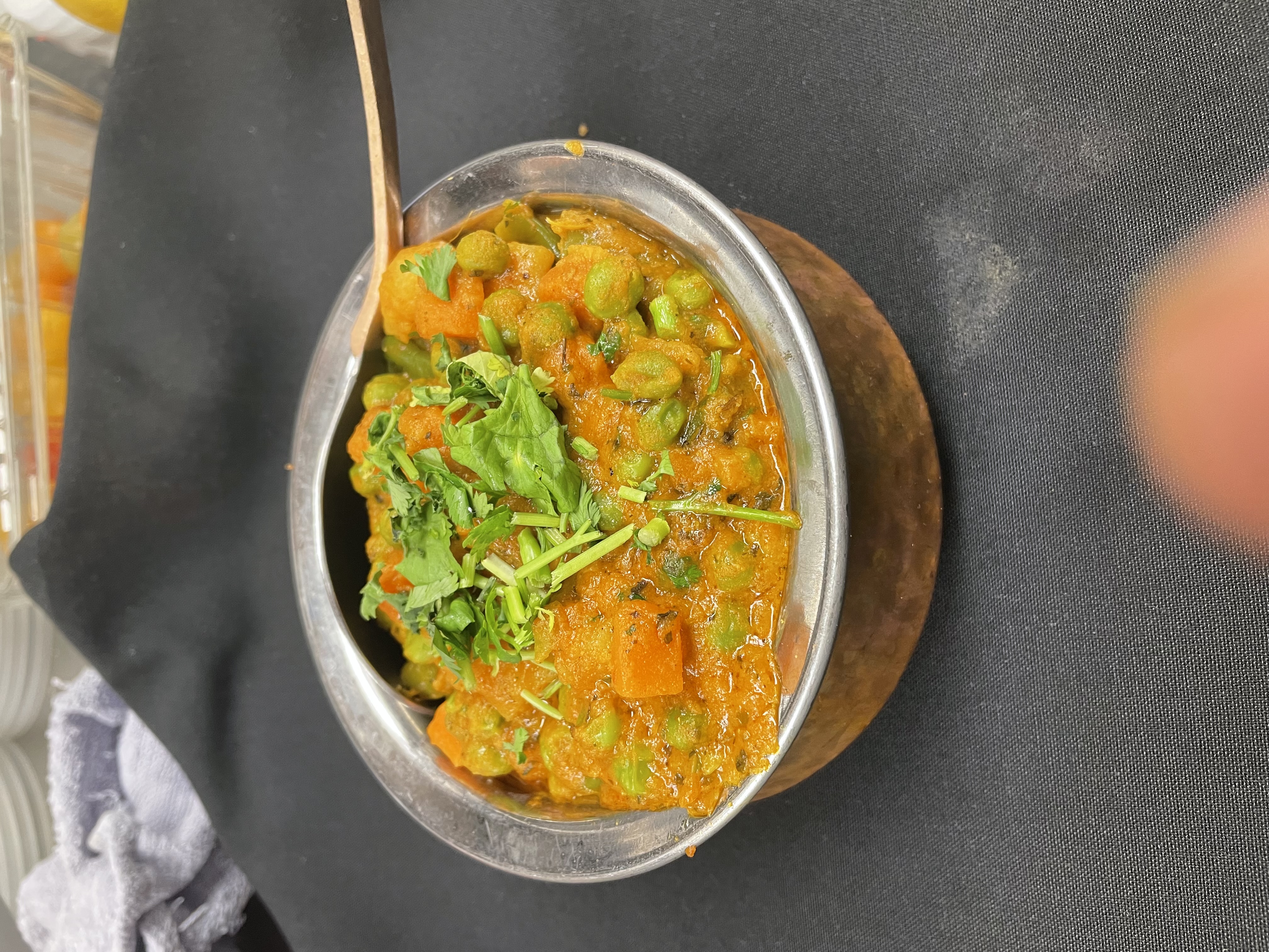 Order Vegetable Curry food online from Little India Restaurant & Bar store, Denver on bringmethat.com