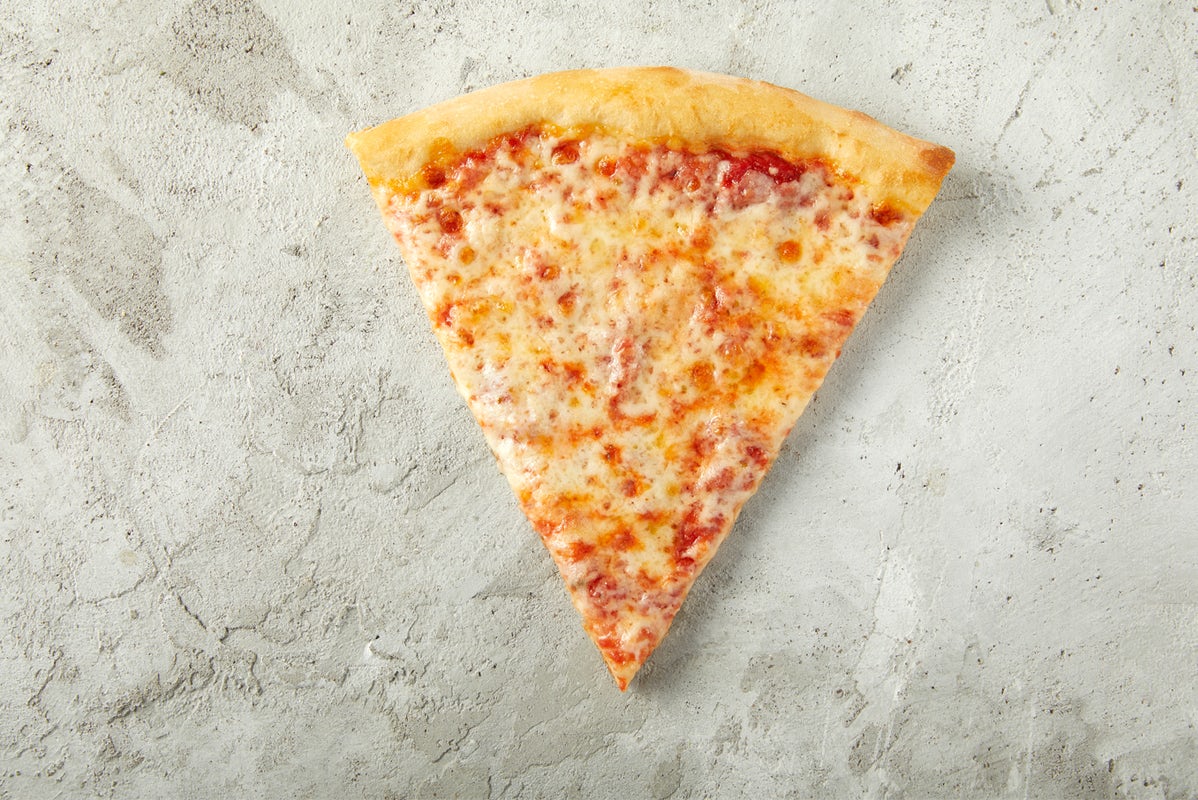 Order New York Cheese Slice food online from Sbarro store, Chicago on bringmethat.com
