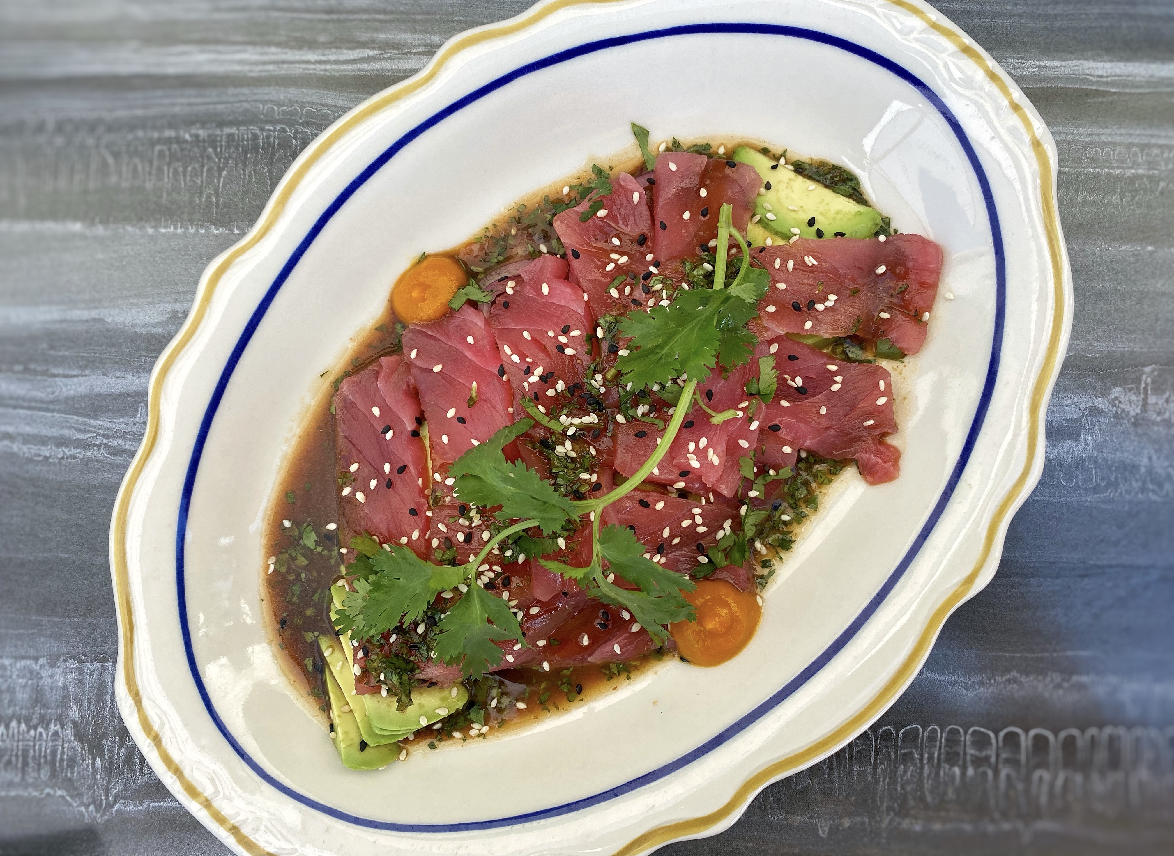 Order Ahi Tiradito food online from The Whale Chicago store, Chicago on bringmethat.com