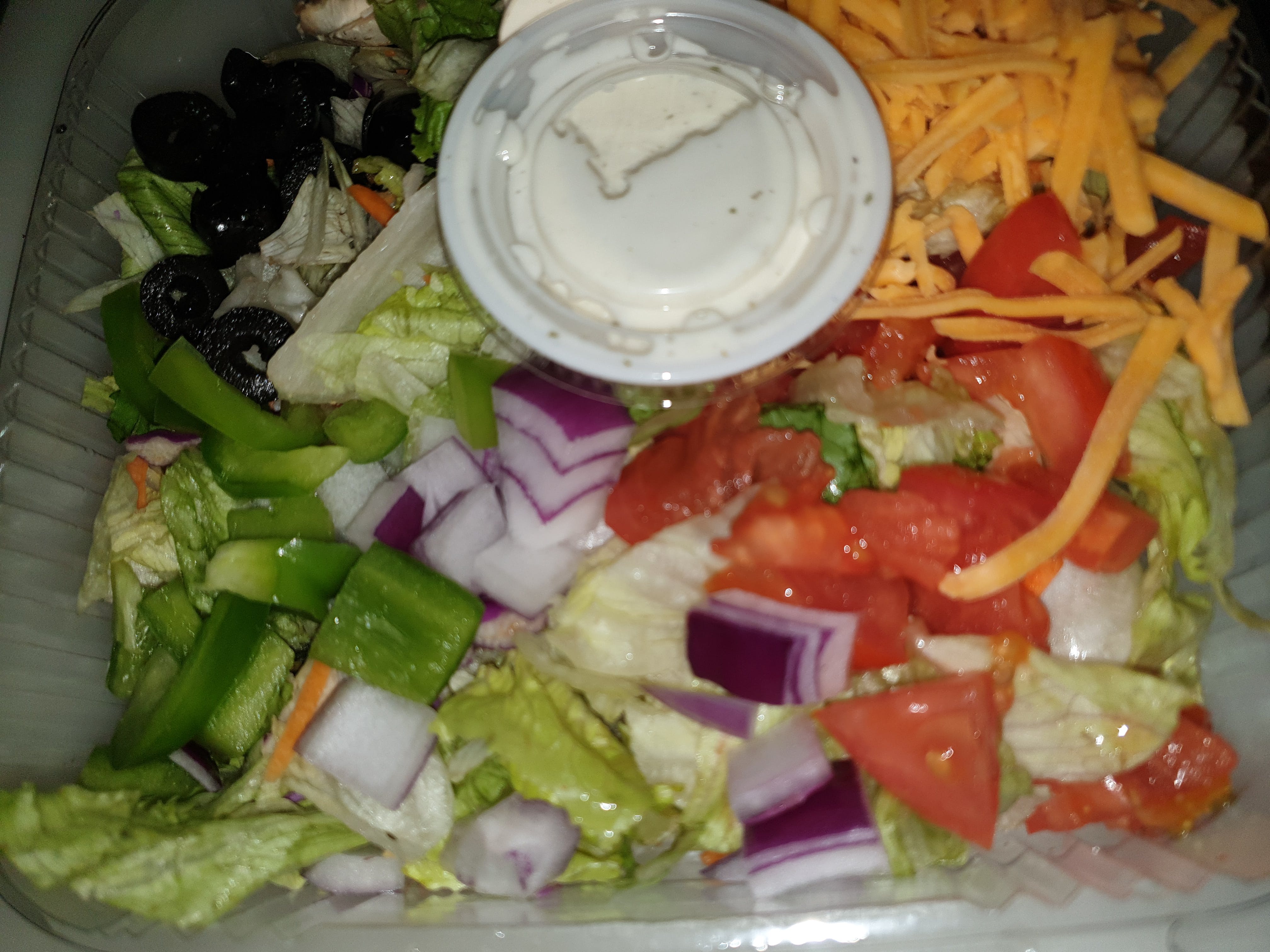 Order Veggie Salad - Salad food online from Simple Simon Pizza store, Paola on bringmethat.com