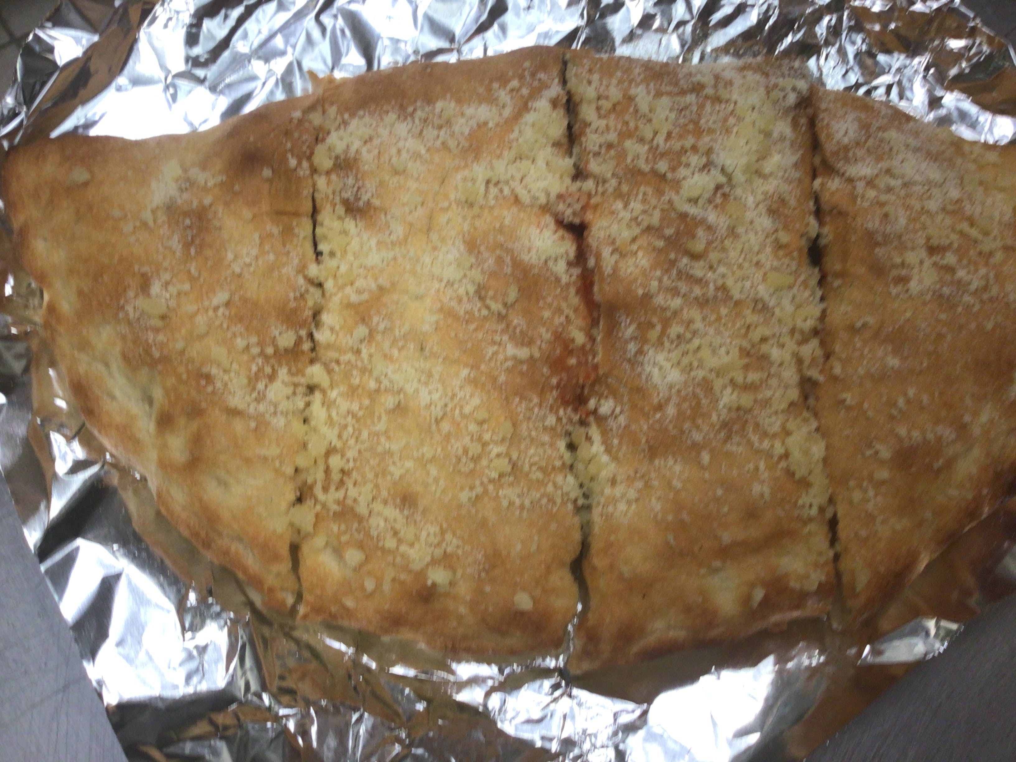 Order Chicken Calzone - Small food online from Porto Fino Pizza store, Columbus on bringmethat.com