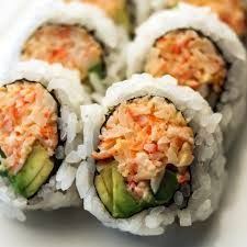 Order Spicy Crab Roll （辣蟹肉卷） food online from Fuji Grill Buffet store, Parma on bringmethat.com