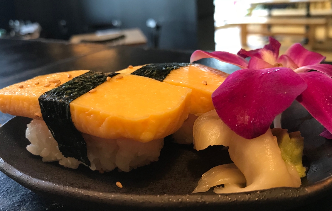 Order TAMAGO (SWEET OMELET) food online from Kin sushi & thai cuisine store, Chicago on bringmethat.com