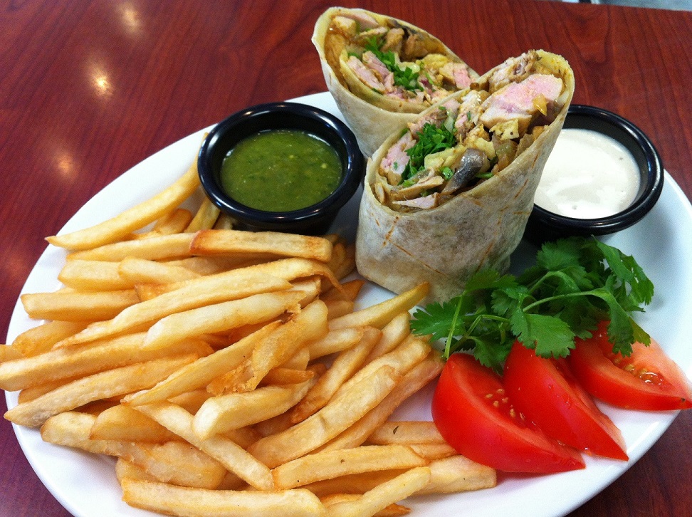 Order Fresh Tuna Fish Wrap food online from Pico Cafe store, Los Angeles on bringmethat.com