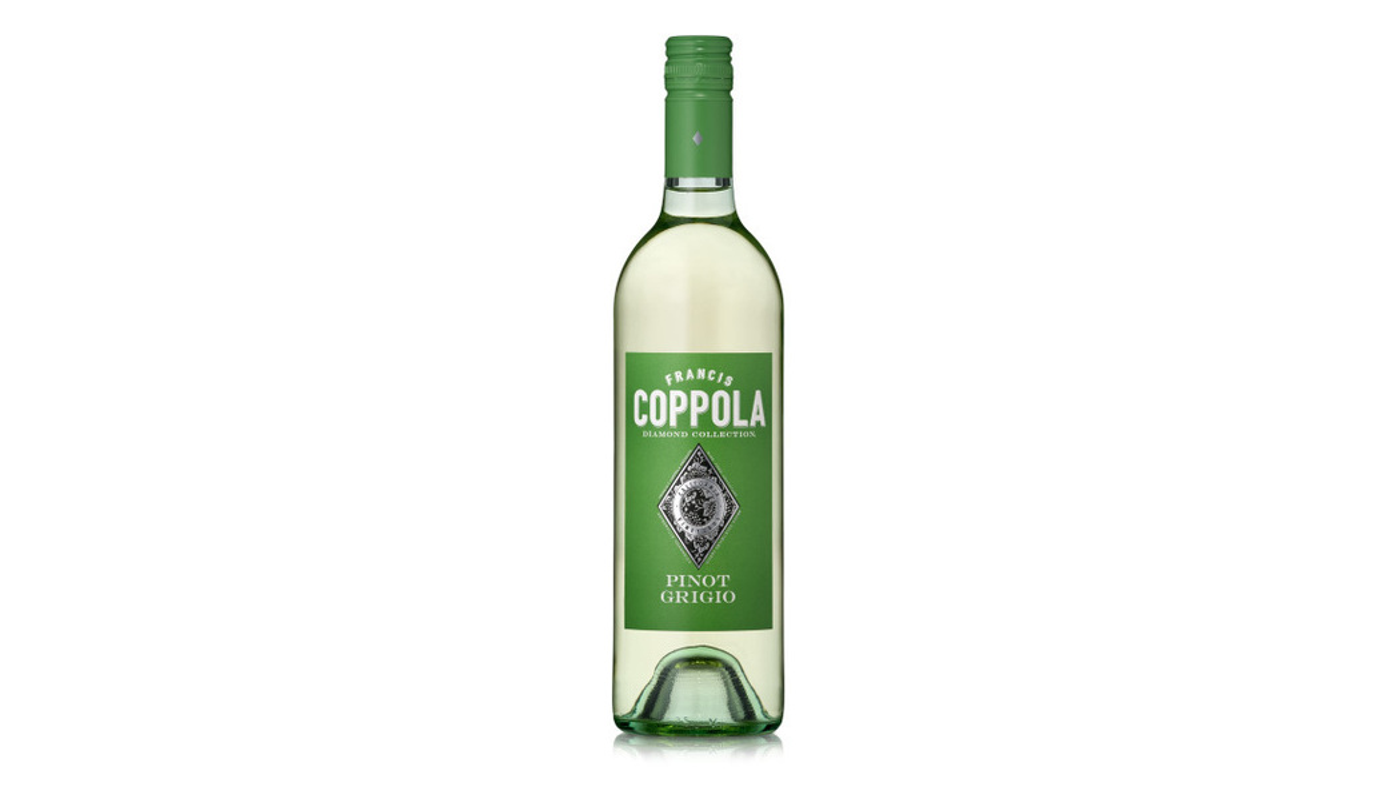 Order Francis Coppola Diamond Collection Emerald Label Pinot Grigio 750mL food online from Robert Market store, Los Angeles on bringmethat.com