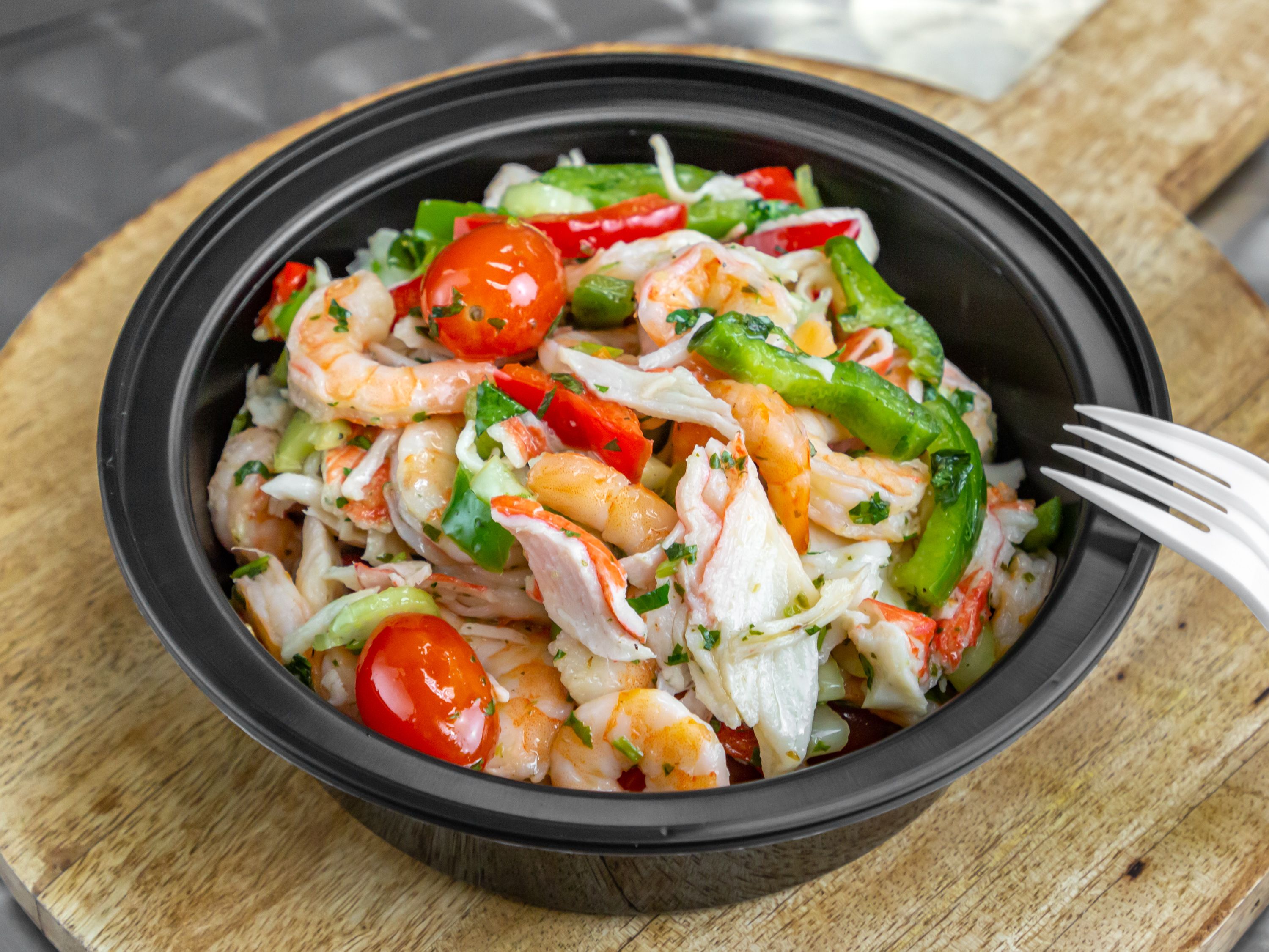Order Seafood Salad food online from Green Street Deli store, Hudson on bringmethat.com