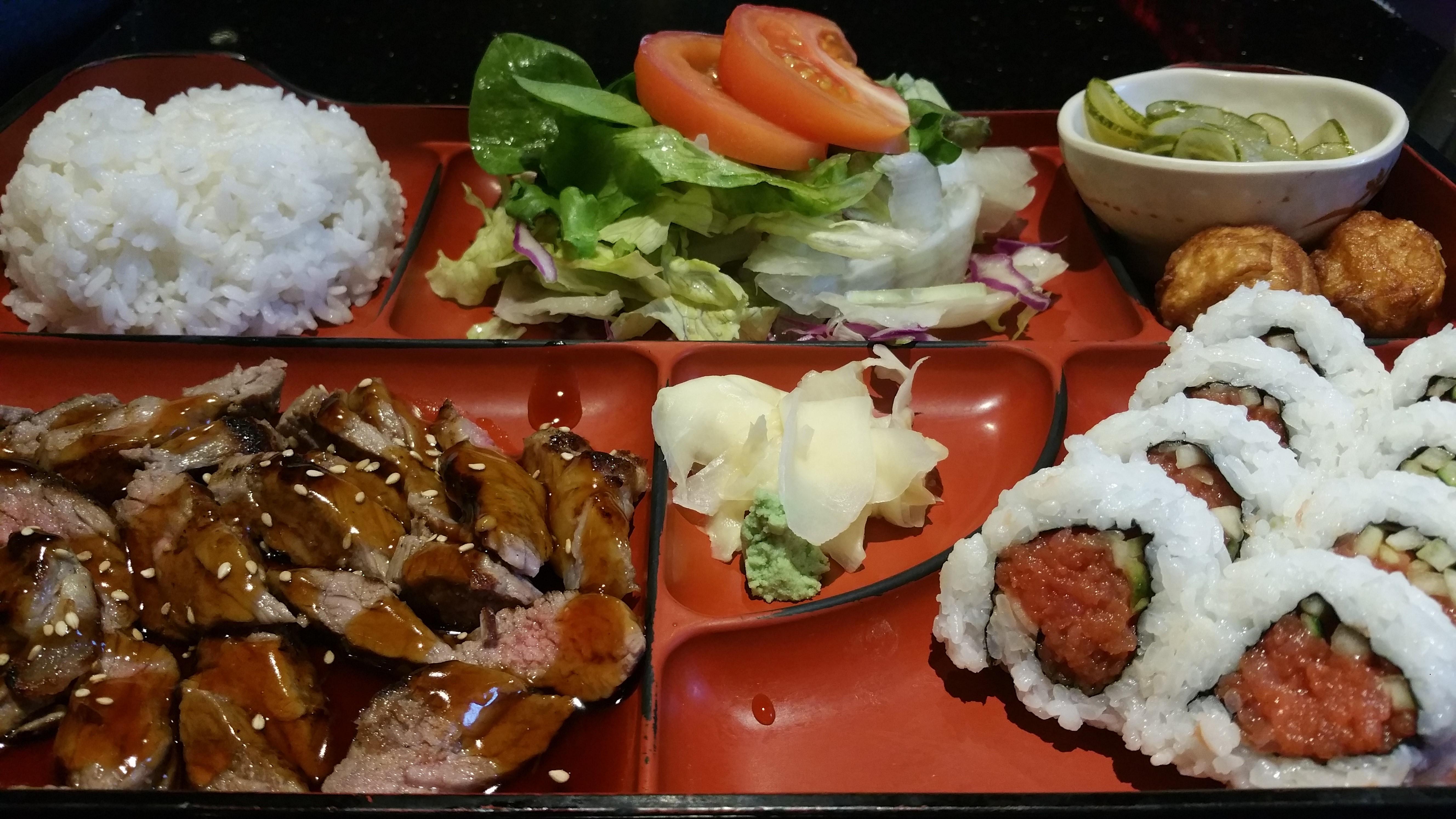 Order Teriyaki Bento Box food online from Tokyo Sushi store, Santa Clarita on bringmethat.com