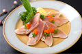 Order Seared Albacore Sashimi food online from Love Sushi store, Bakersfield on bringmethat.com