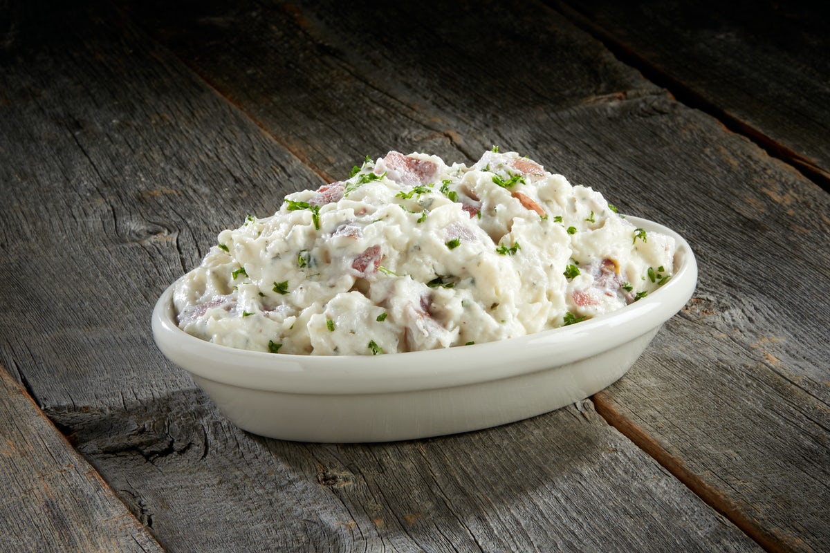 Order Traditional Potato Salad, Serves 2 food online from Sizzler store, Hemet on bringmethat.com