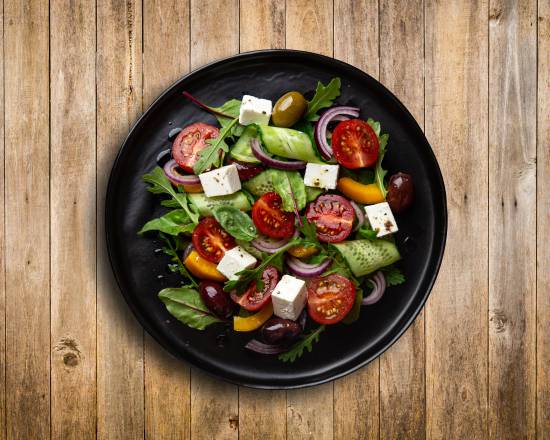 Order Greek Salad Getaway food online from Sub Cult store, Oklahoma City on bringmethat.com