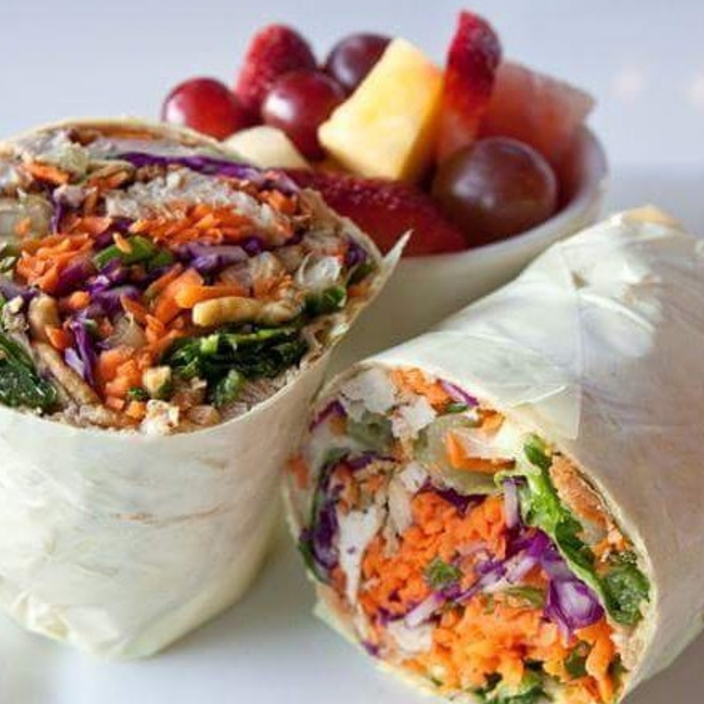 Order Chinese Chicken Wrap food online from California Fresh Pizza store, Los Angeles on bringmethat.com