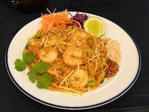 Order Pad Thai food online from Tamarind Thai Cuisine store, Camarillo on bringmethat.com