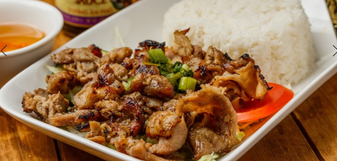 Order G1. Grilled Pork food online from Pho Hoang store, Houston on bringmethat.com