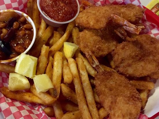 Order Breaded Shrimp Basket food online from Angry Crab Shack & Bbq store, Mesa on bringmethat.com