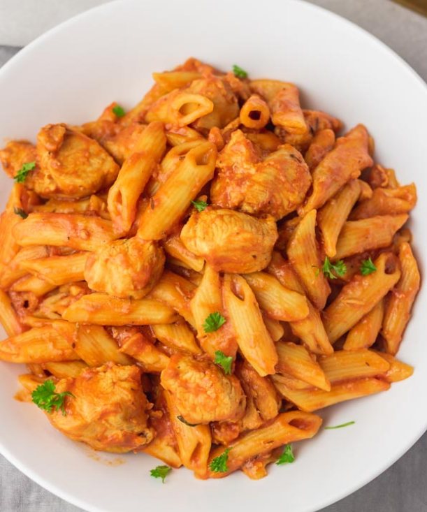 Order Penne ala vodka with chicken food online from I pizza ny store, New York on bringmethat.com