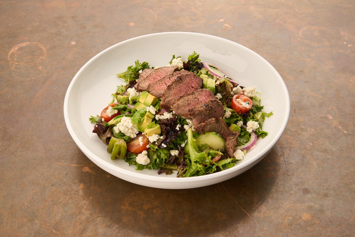 Order STEAK SALAD food online from Old Town Pour House store, Gaithersburg on bringmethat.com
